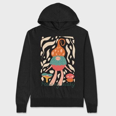 Feeling Mushy, Unisex Men's Hoodie