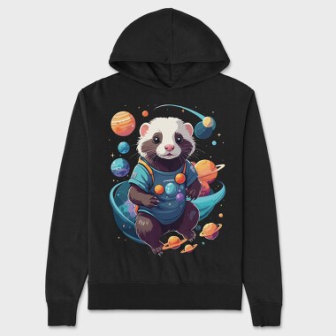 Ferret Sapce, Unisex Men's Hoodie