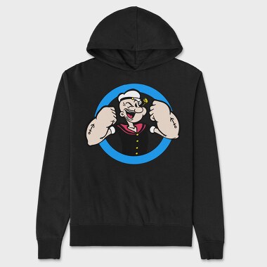 Popeye 8, Unisex Men's Hoodie