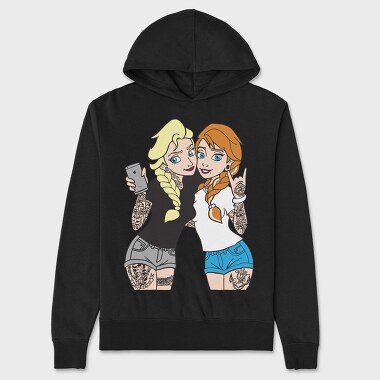 Princess Rockstar 1, Unisex Men's Hoodie