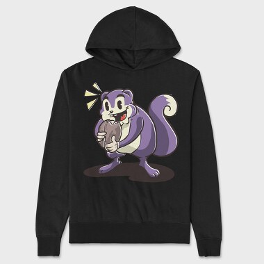 Cute Squirrel, Unisex Men's Hoodie