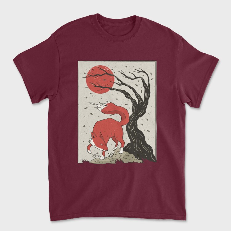 Fox Tree, Unisex Men's T-Shirt