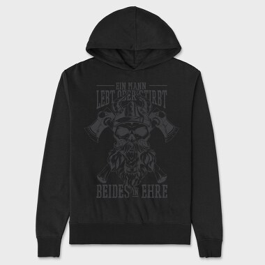 Skull Axes, Unisex Men's Hoodie