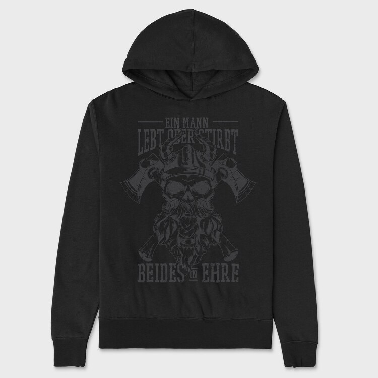 Skull Axes, Унисекс Мъжко Суичър
