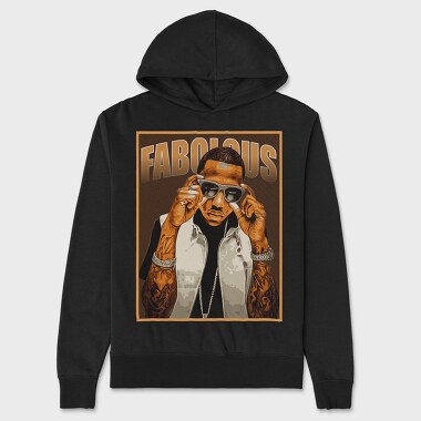 Fabolous, Unisex Men's Hoodie
