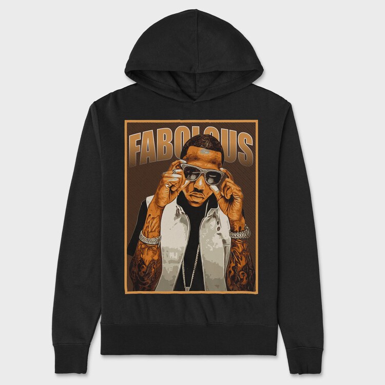Fabolous, Unisex Men's Hoodie