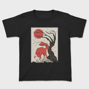 Kids' T-Shirt, Fox Tree