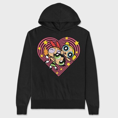 The Powerpuff Girls 5, Унисекс Мъжко Суичър
