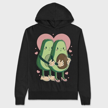Avocados Love, Unisex Men's Hoodie