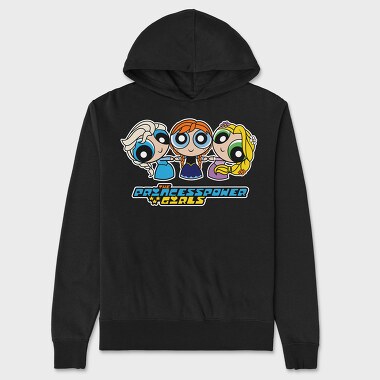 The Powerpuff Girls Frozen Rapunzel, Unisex Men's Hoodie