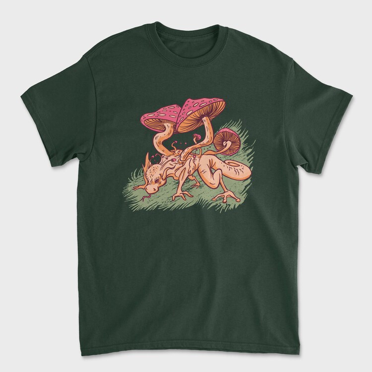 Mushroom Dragon, Унисекс Мъжка Тениска