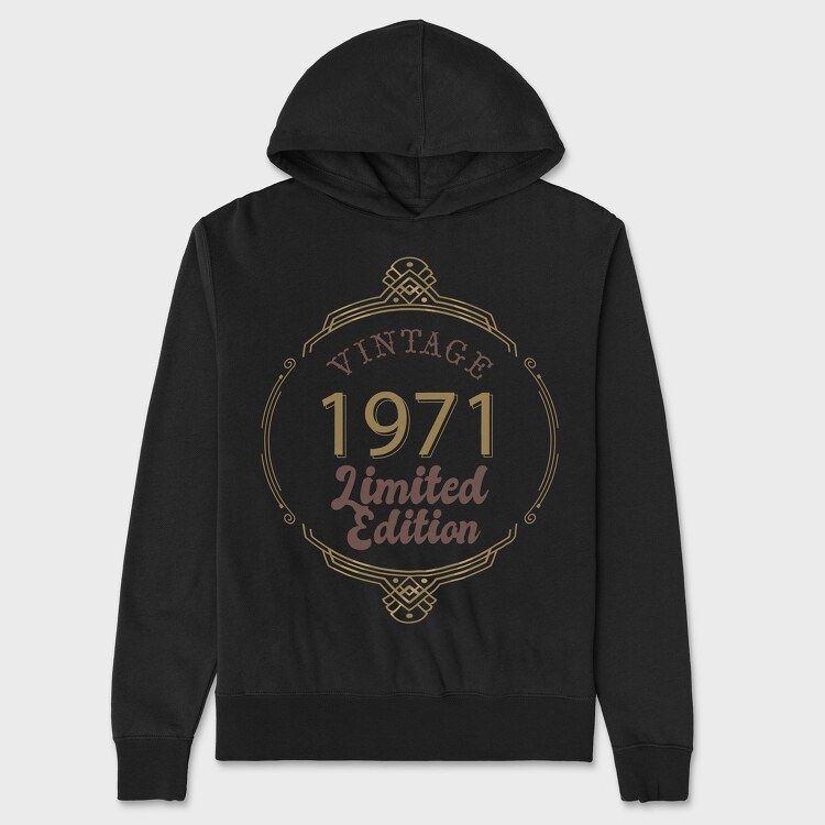 Vintage Limited Edition, Unisex Men's Hoodie