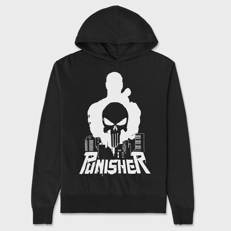 The Punisher 5, Unisex Men's Hoodie