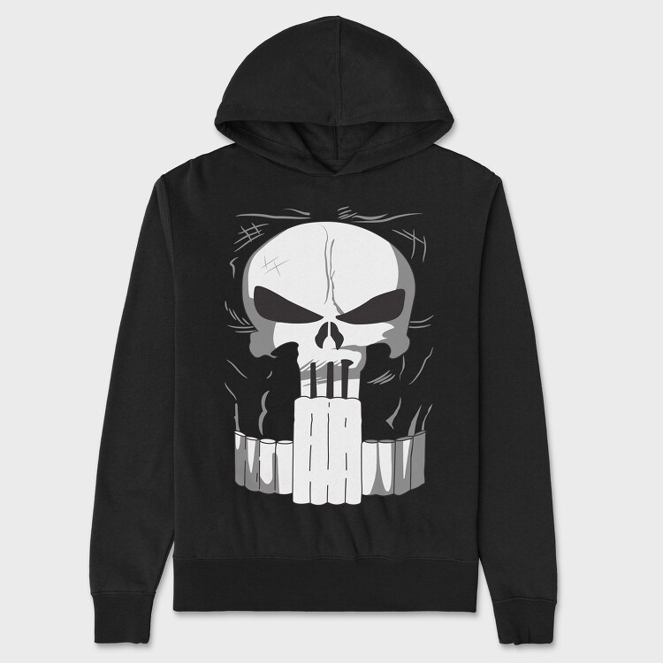 The Punisher 6, Unisex Men's Hoodie