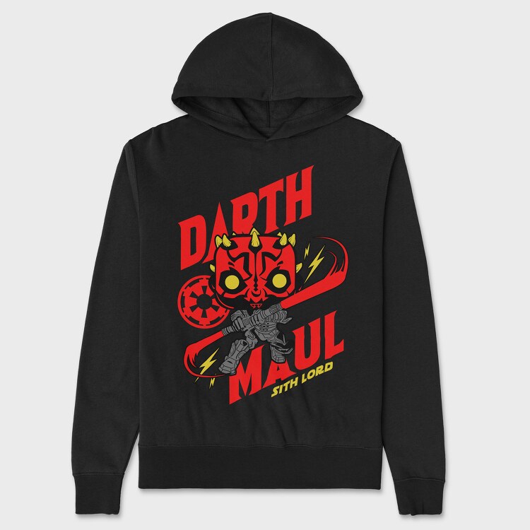 Funko Darth Maul, Unisex Men's Hoodie