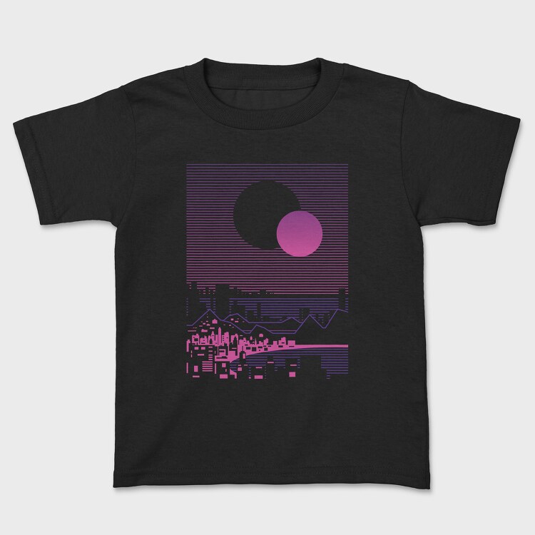 Abstract Retro, Kids' T-Shirt