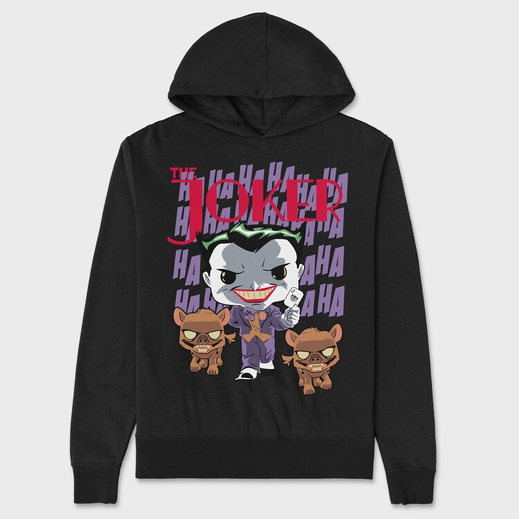 Funko jocker, Unisex Men's Hoodie