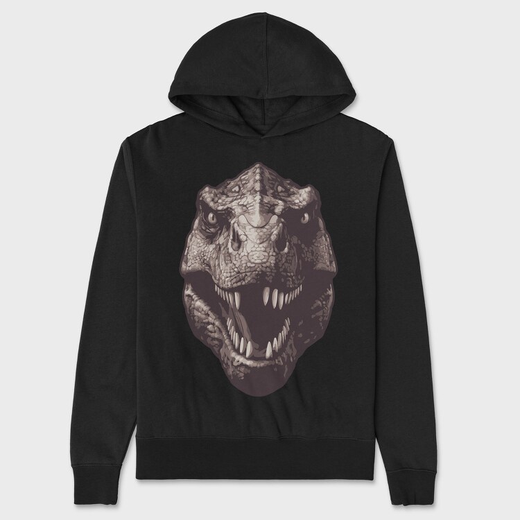 Trex Missing Tooth, Unisex Men's Hoodie