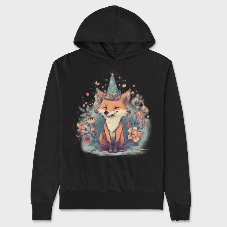 Birthday Fox, Унисекс Мъжко Суичър