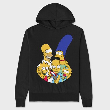 The Simpsons 19, Unisex Men's Hoodie