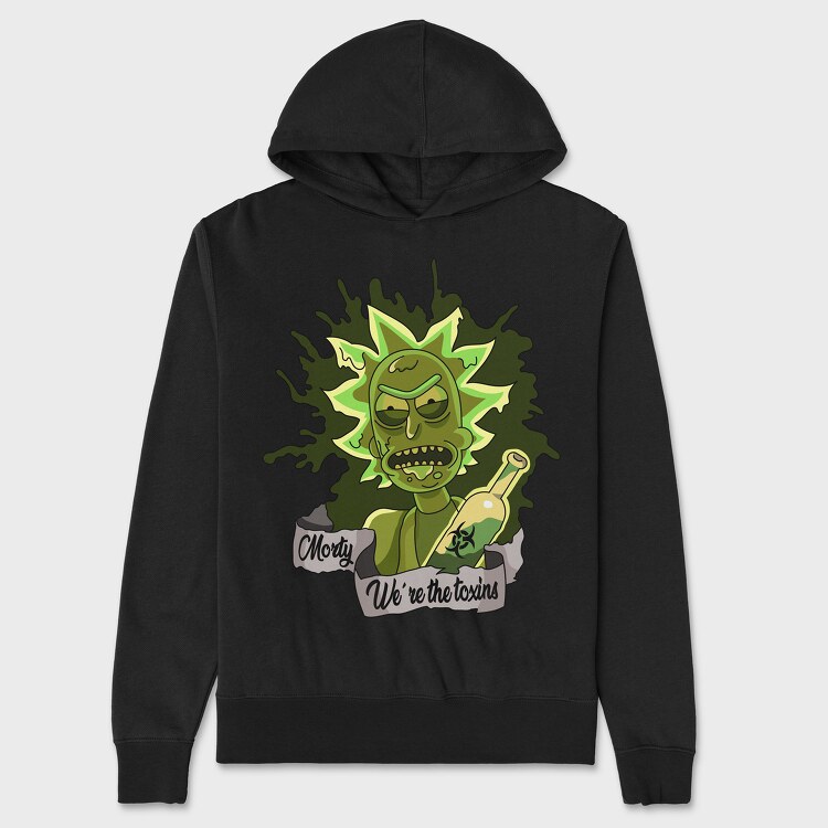 Rick and Morty 13, Unisex Men's Hoodie