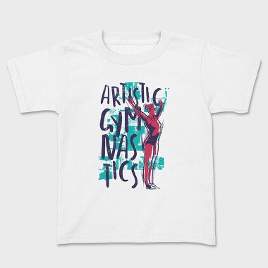 Artistic Gym, Kids' T-Shirt