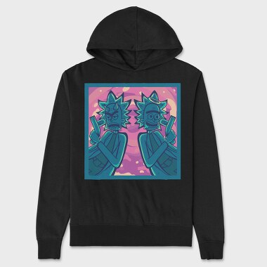 Rick and Morty 22, Unisex Men's Hoodie
