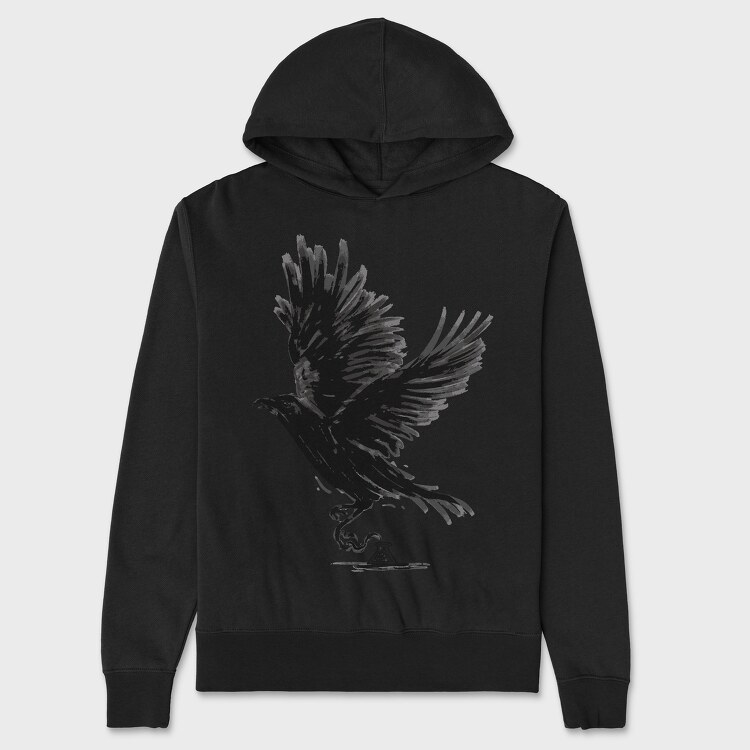 Ink Crow, Унисекс Мъжко Суичър