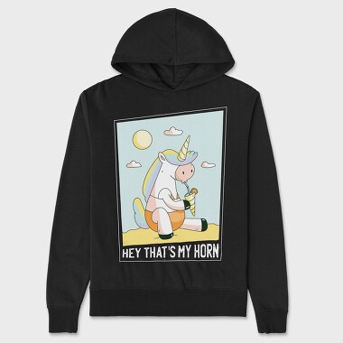 Hey That's My Horn, Unisex Men's Hoodie