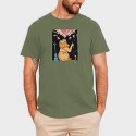 Creation Moment Cat, Unisex Men's T-Shirt