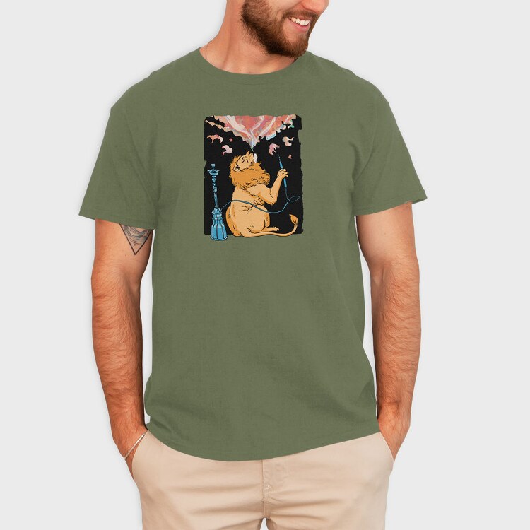 Creation Moment Cat, Unisex Men's T-Shirt