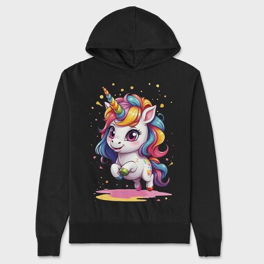 Baby Unicorn, Унисекс Мъжко Суичър