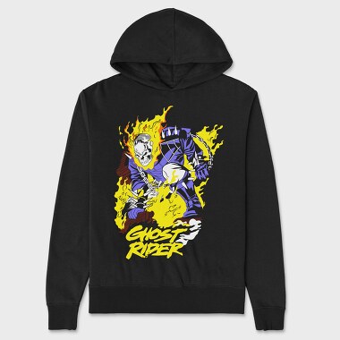 Ghost Rider 4, Unisex Men's Hoodie