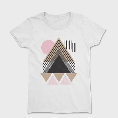 Abstract Geometric, Women's T-Shirt