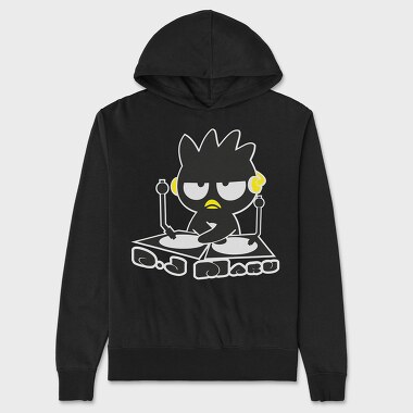 Unisex Men's Hoodie, Cartoon Retro Badtz Maru 1