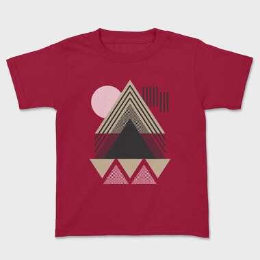 Abstract Geometric, Kids' T-Shirt