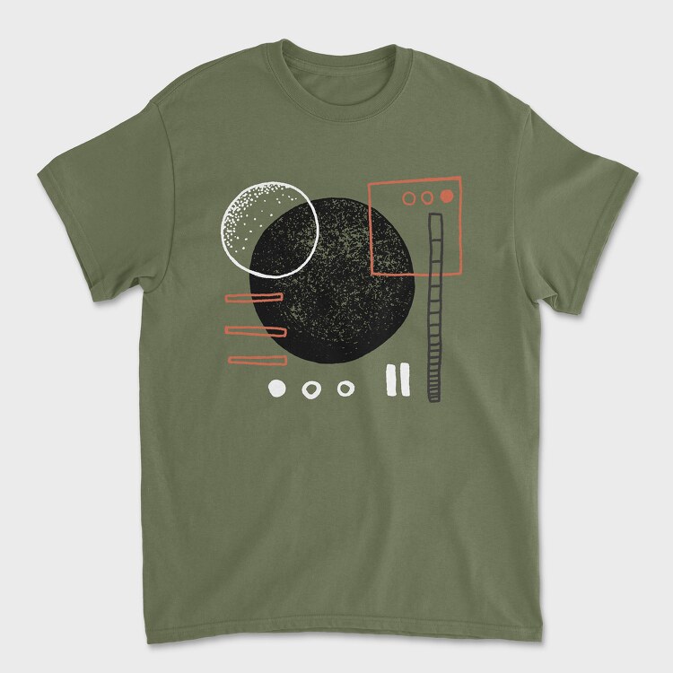 Abstract Organic, Unisex Men's T-Shirt