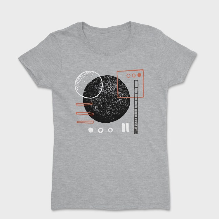 Abstract Organic, Women's T-Shirt