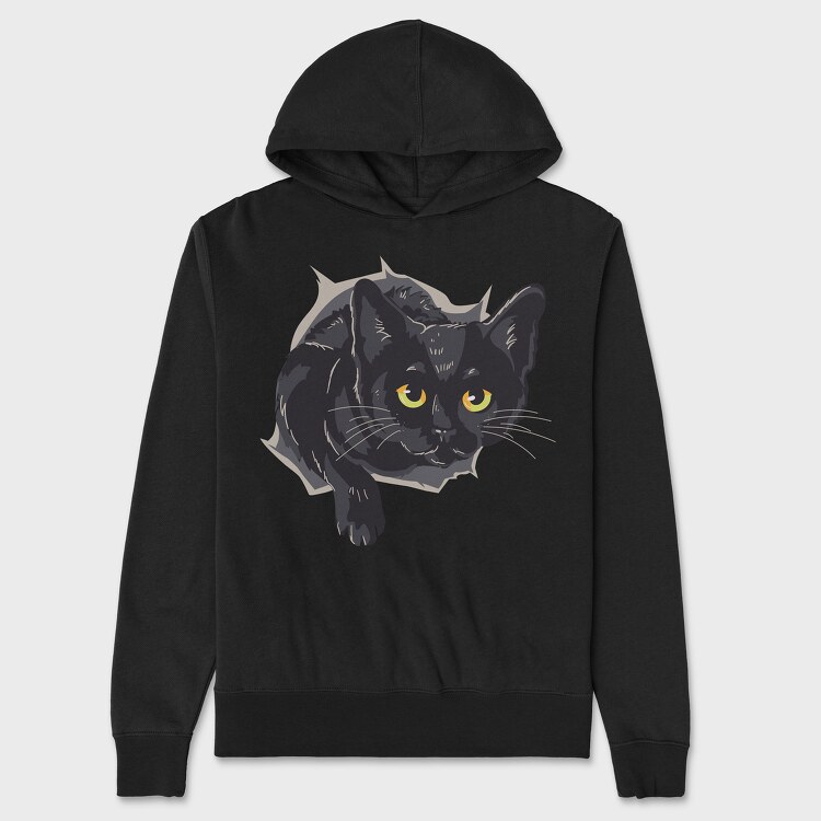 Black Cat Box, Унисекс Мъжко Суичър
