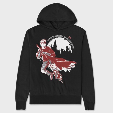 Harry Potter Broom, Unisex Men's Hoodie