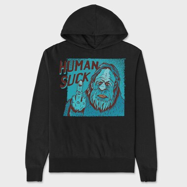 Human Suck, Unisex Men's Hoodie