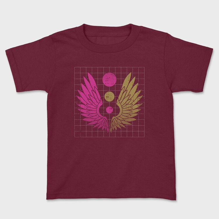 Abstract Wings, Kids' T-Shirt