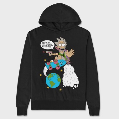 Rick and Morty 61, Unisex Men's Hoodie