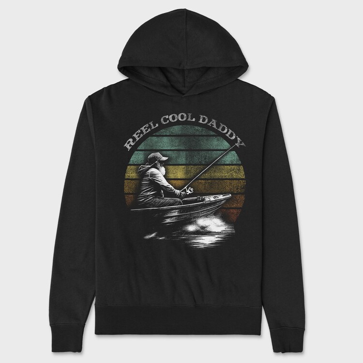 Fishing Daddy, Unisex Men's Hoodie