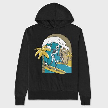 Wave, Unisex Men's Hoodie