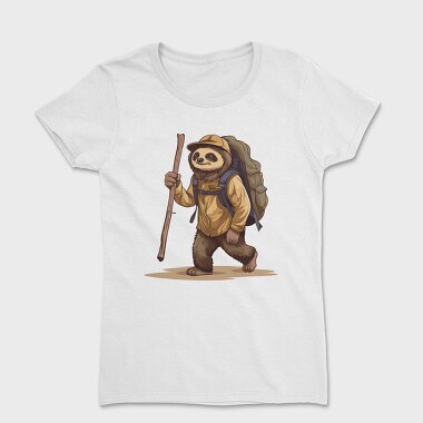 Sloth Hiking, Women's T-Shirt