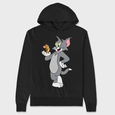 Tom and Jerry 18, Unisex Men's Hoodie
