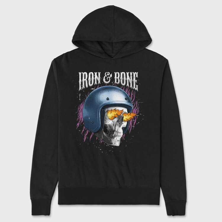 Iron and Bone, Unisex Men's Hoodie