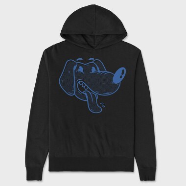 Dog Cartoon, Unisex Men's Hoodie