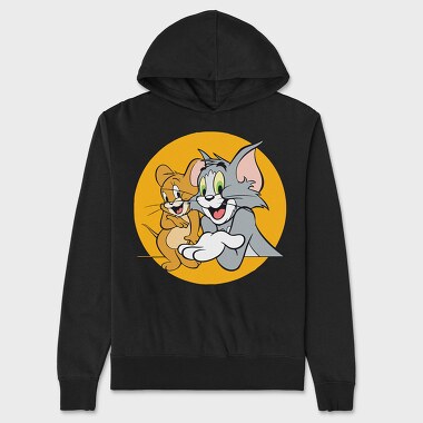 Tom and Jerry 5, Unisex Men's Hoodie